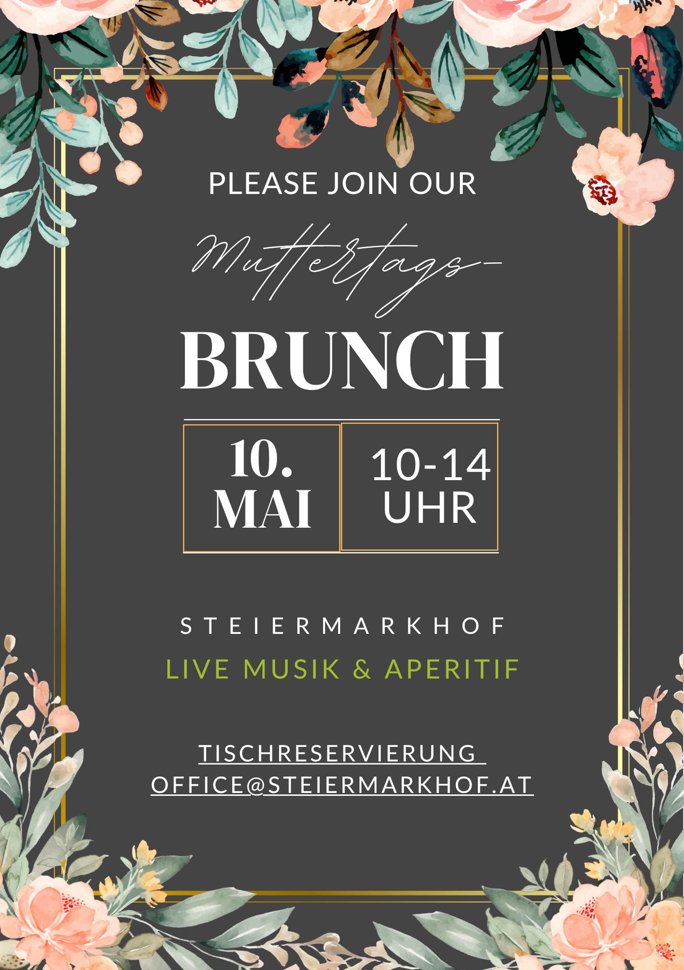 Muttertagsbrunch im Steiermarkhof